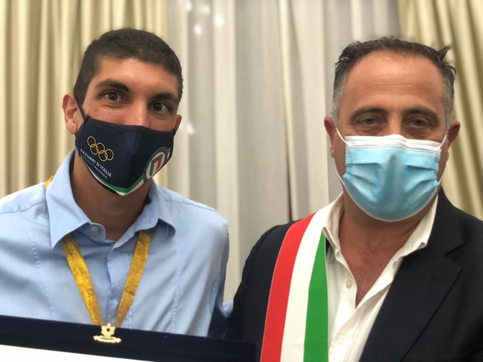 Terrasini: Fabrizio Vallone ricevuto ufficialmente al comune