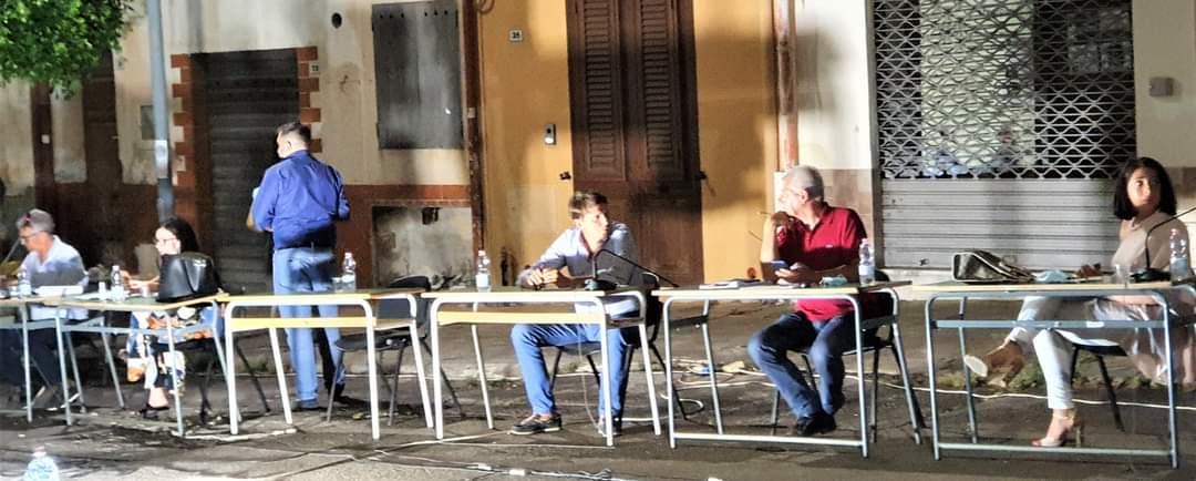 Capaci: Ieri sera consiglio comunale all’aperto