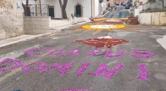 “Corpus Domini” L’Infiorata a Borgetto.