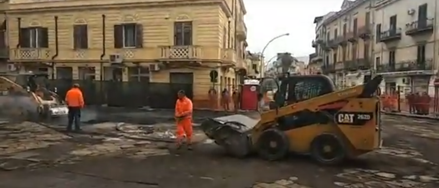 Partinico: lavori di rifacimento del basolato di&hellip;