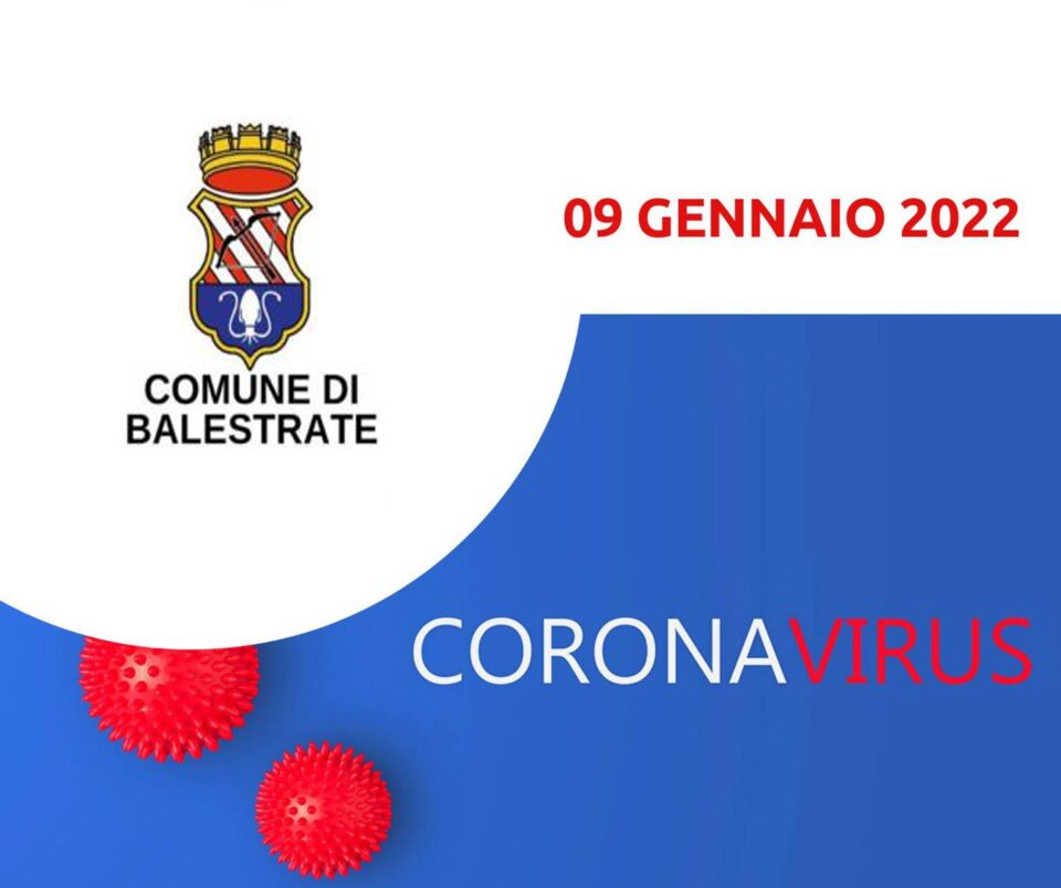 Balestrate: aggiornamento del 09 gennaio 2022 –&hellip;