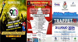 Musica, teatro e sport a Trappeto con gli eventi del 20 e del 21 Luglio