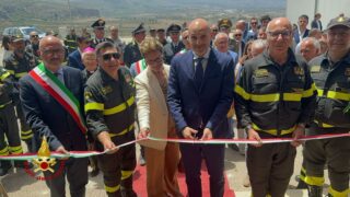 Custonaci, inaugurato alla presenza del Sottosegretario di Stato Prisco il presidio rurale dei Vigili del Fuoco