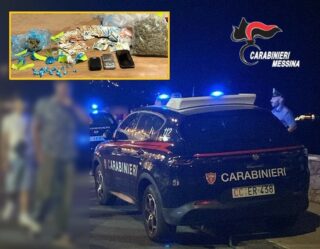Taormina, droga nascosta nel garage: 19enne arrestato, sequestrati oltre € 3.600 ritenuti provento di spaccio