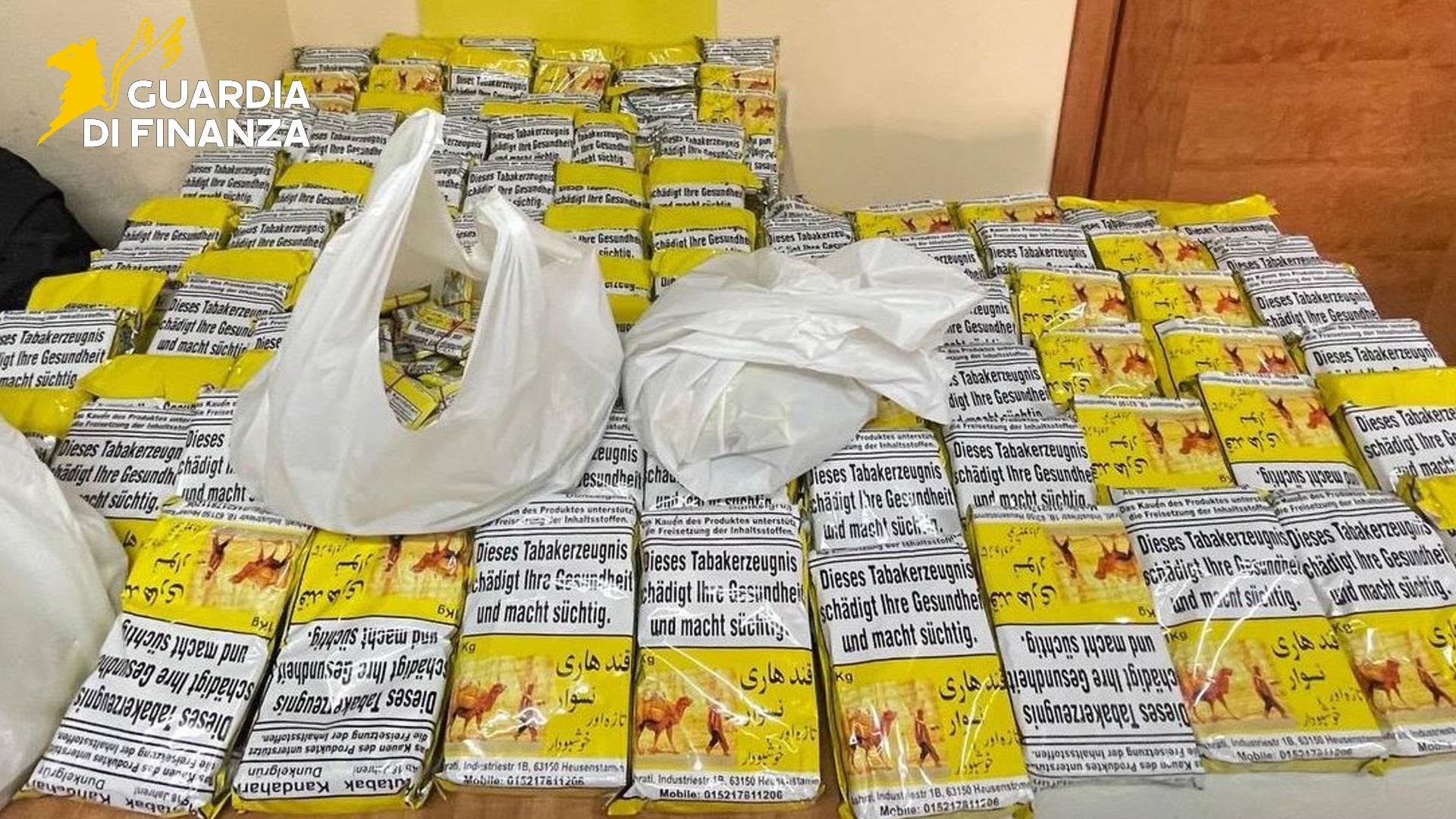 Caltanissetta, sequestrati 56 kg di tabacco da masticazione Gutka: operazione della Guardia di Finanza contro&hellip;