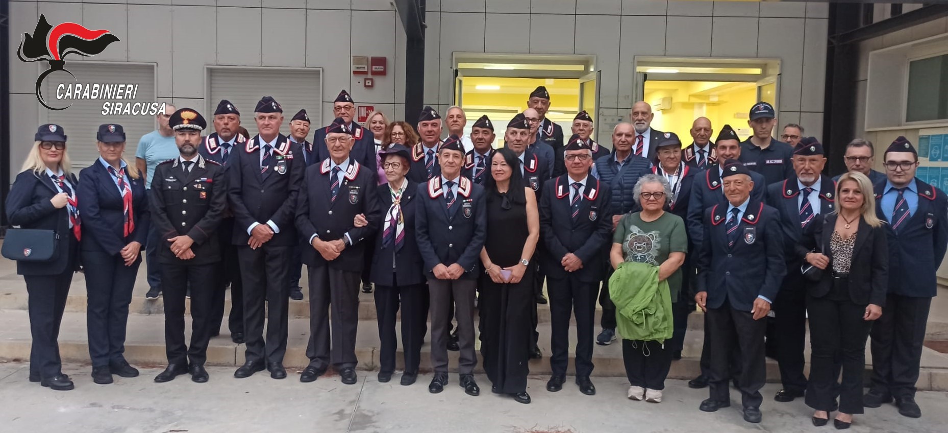 Siracusa, l’Associazione Nazionale Carabinieri festeggia i 95 anni del Vicebrigadiere Giuseppe Caligiore