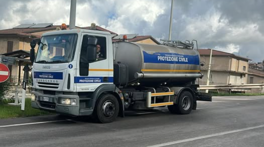 Borgetto, garantita la continuità del servizio idrico: due autobotti in supporto grazie alla Protezione Civile