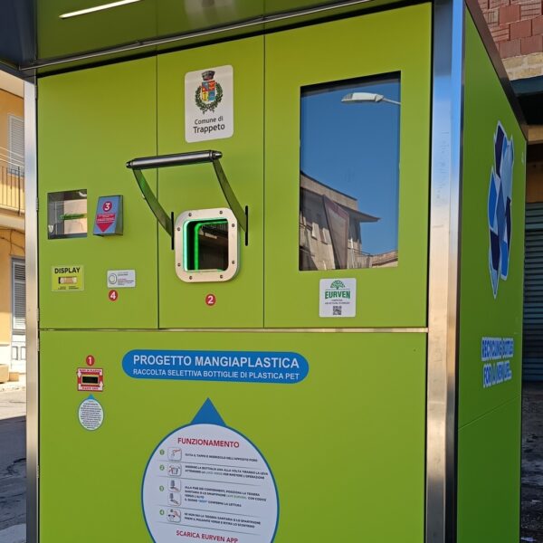 Trappeto, operativa la nuova postazione “Mangiaplastica” in&hellip;