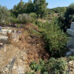 Carini, riaperta via Moscala: lavori in corso sul ponte del torrente Canalotto