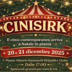 Cinisi, arriva “Cinisirk – Christmas Edition”: un Natale di circo, creatività e comunità