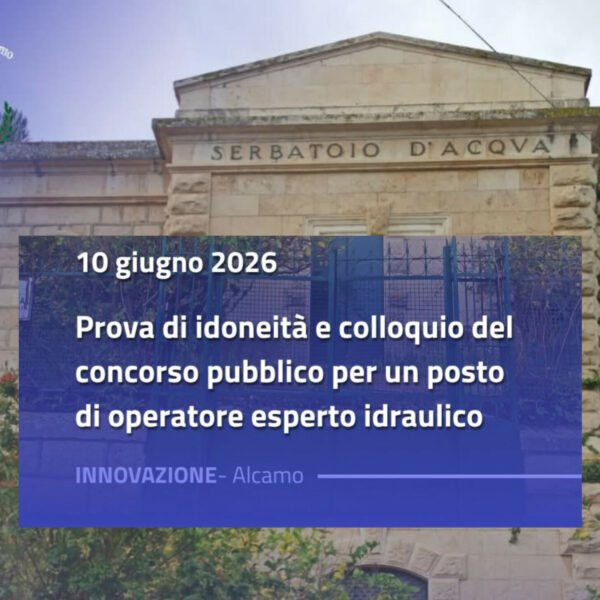 Comune di Alcamo, concorso per un posto&hellip;