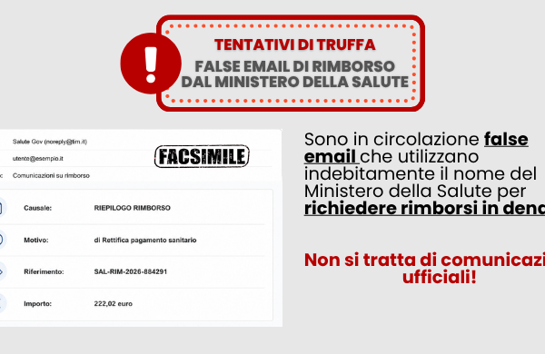 ⚠️ Attenzione alle false email sui rimborsi&hellip;