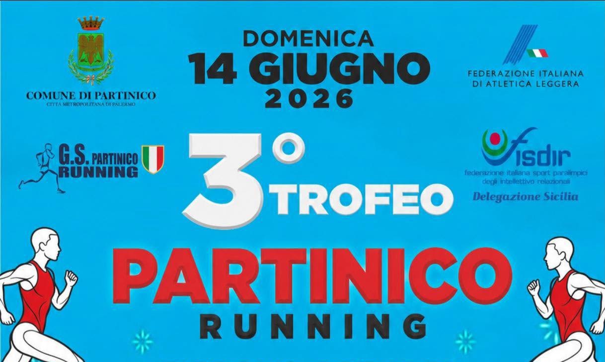 Al via il 3° Trofeo Partinico Running:&hellip;