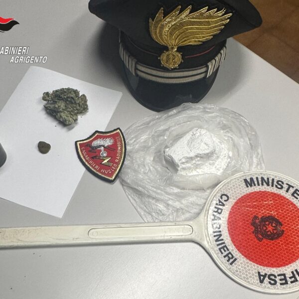 San Giovanni Gemini, cocaina in auto e&hellip;