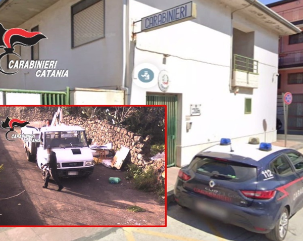 Camporotondo Etneo, abbandonano rifiuti speciali in strada:&hellip;