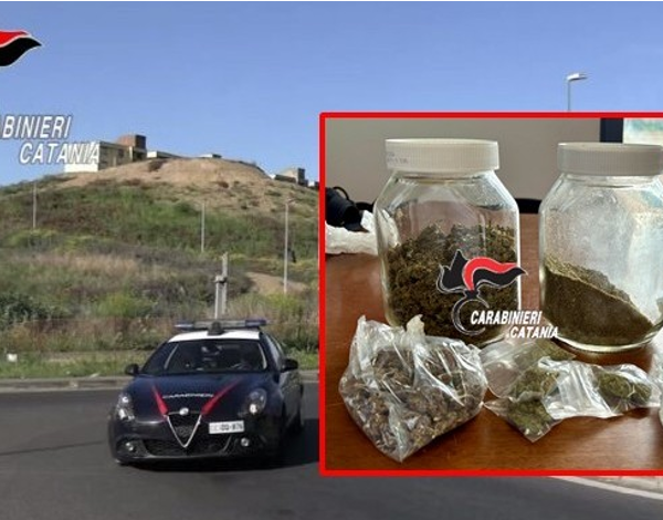 Catania, Librino: Carabinieri fermano 20enne con marijuana,&hellip;