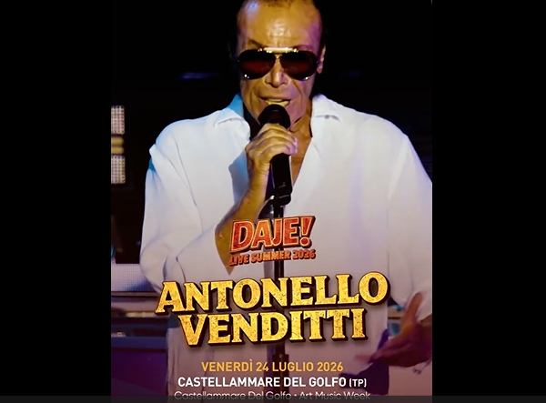 Castellammare del Golfo, Antonello Venditti in concerto&hellip;