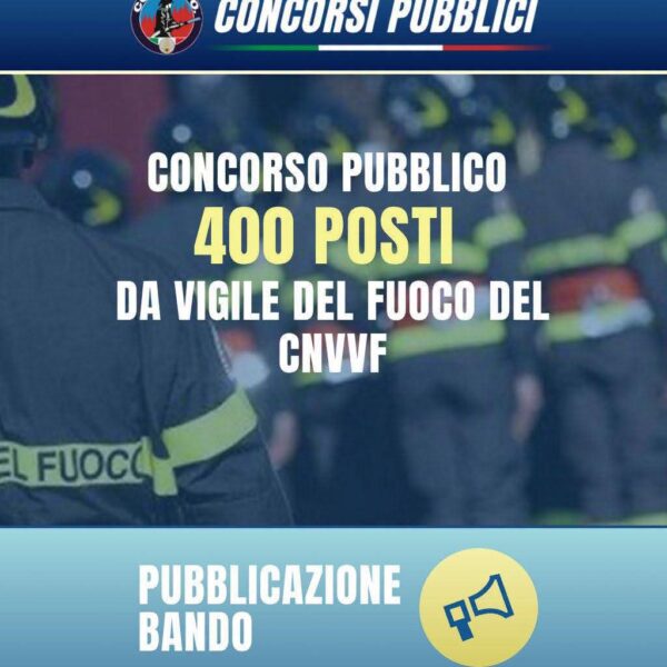 Nuova Opportunità nei Vigili del Fuoco: Pubblicato&hellip;