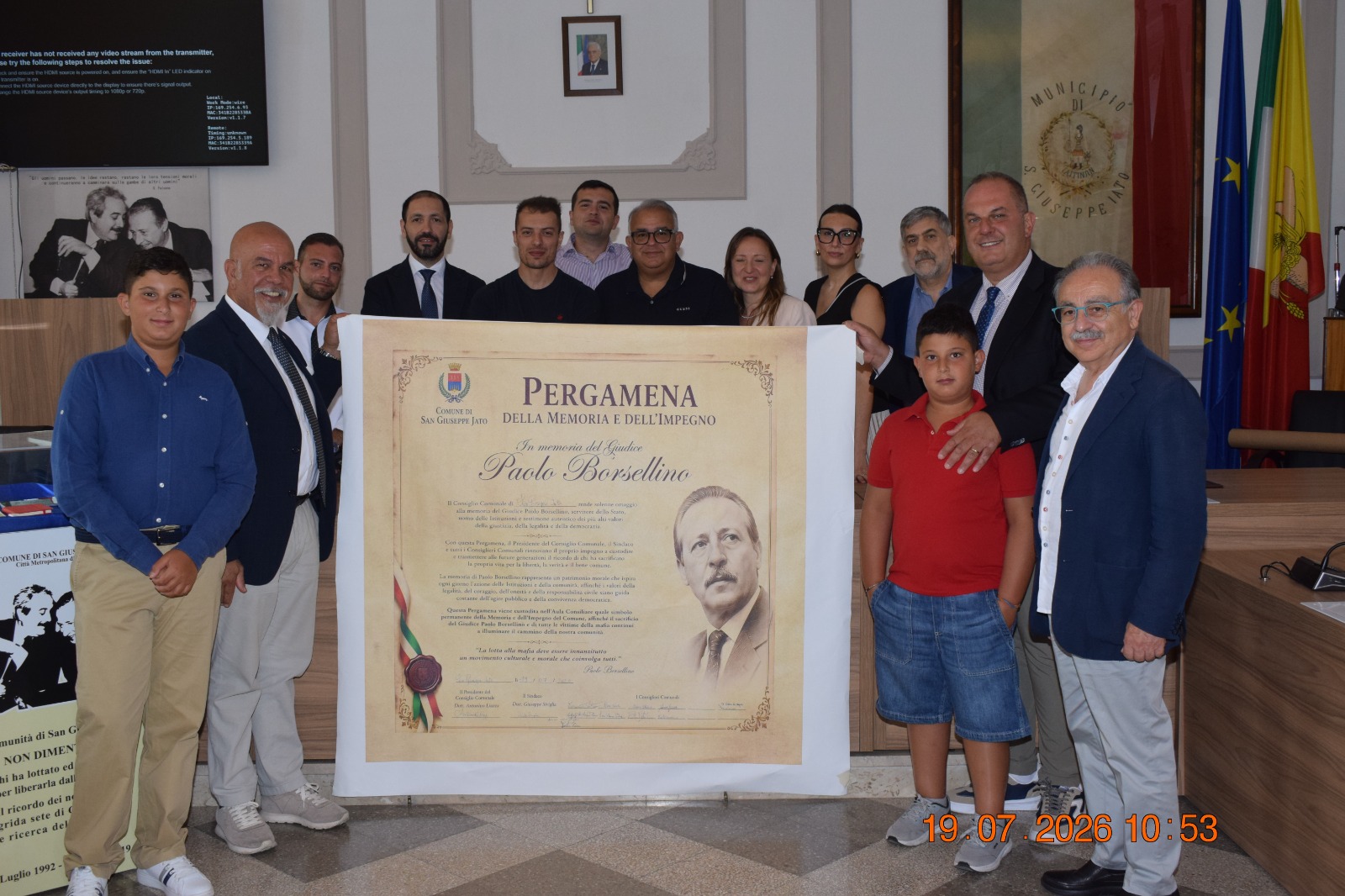 San Giuseppe Jato, la memoria del Giudice&hellip;