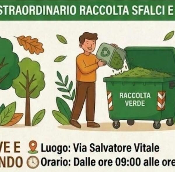 Trappeto, postazione mobile per il conferimento degli&hellip;