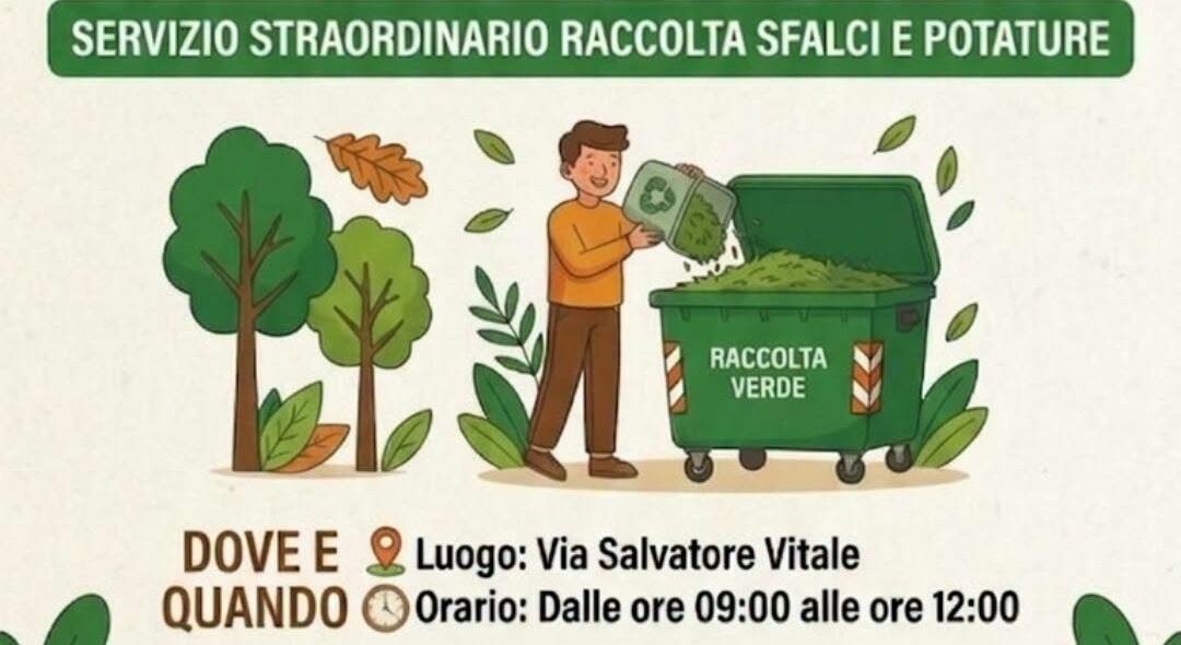 Trappeto, postazione mobile per il conferimento degli&hellip;