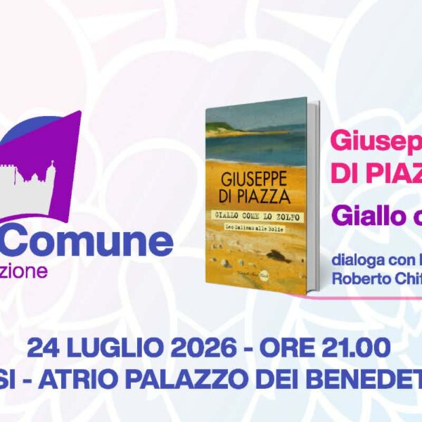 Cinisi, Giuseppe Di Piazza presenta Giallo come&hellip;