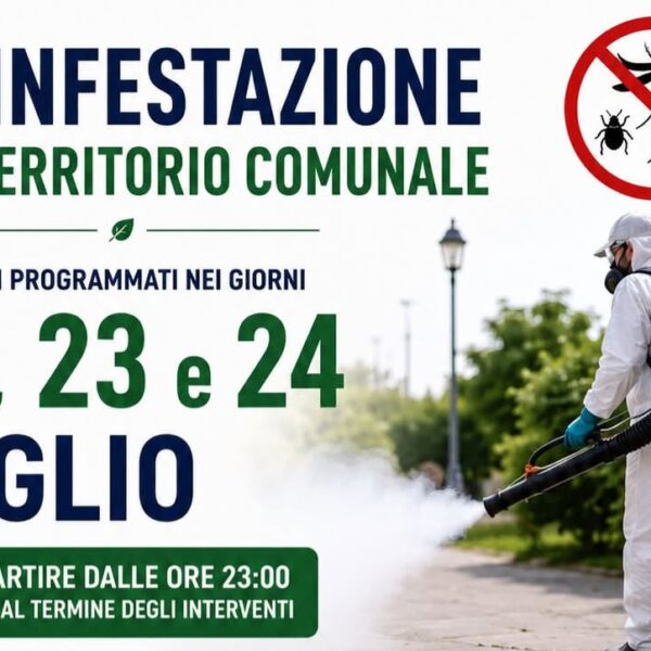 Partinico, scatta il piano di disinfestazione comunale:&hellip;