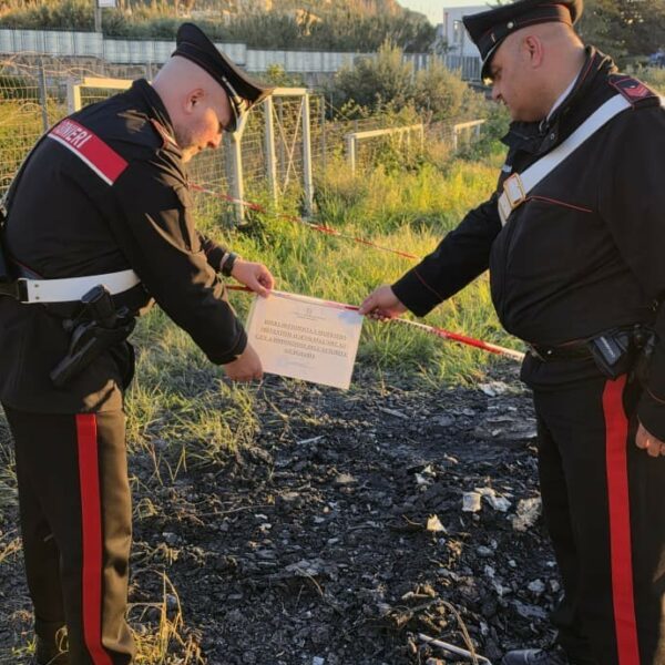 Carini, i Carabinieri trovano una discarica abusiva:&hellip;