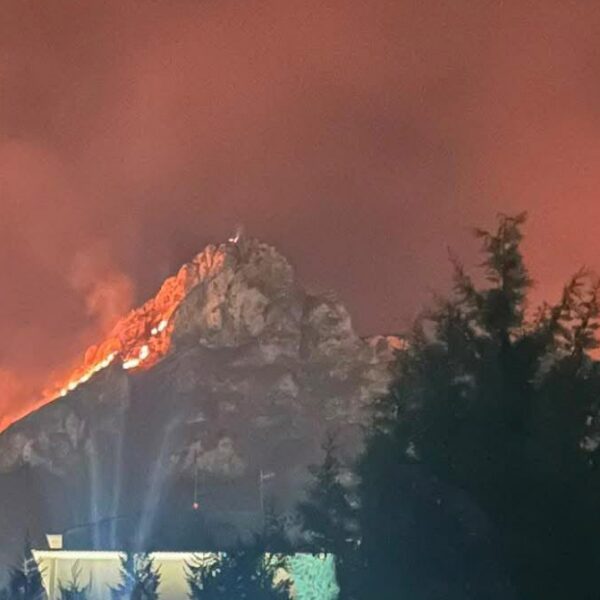 San Giuseppe Jato, incendio domato, evacuate 50&hellip;
