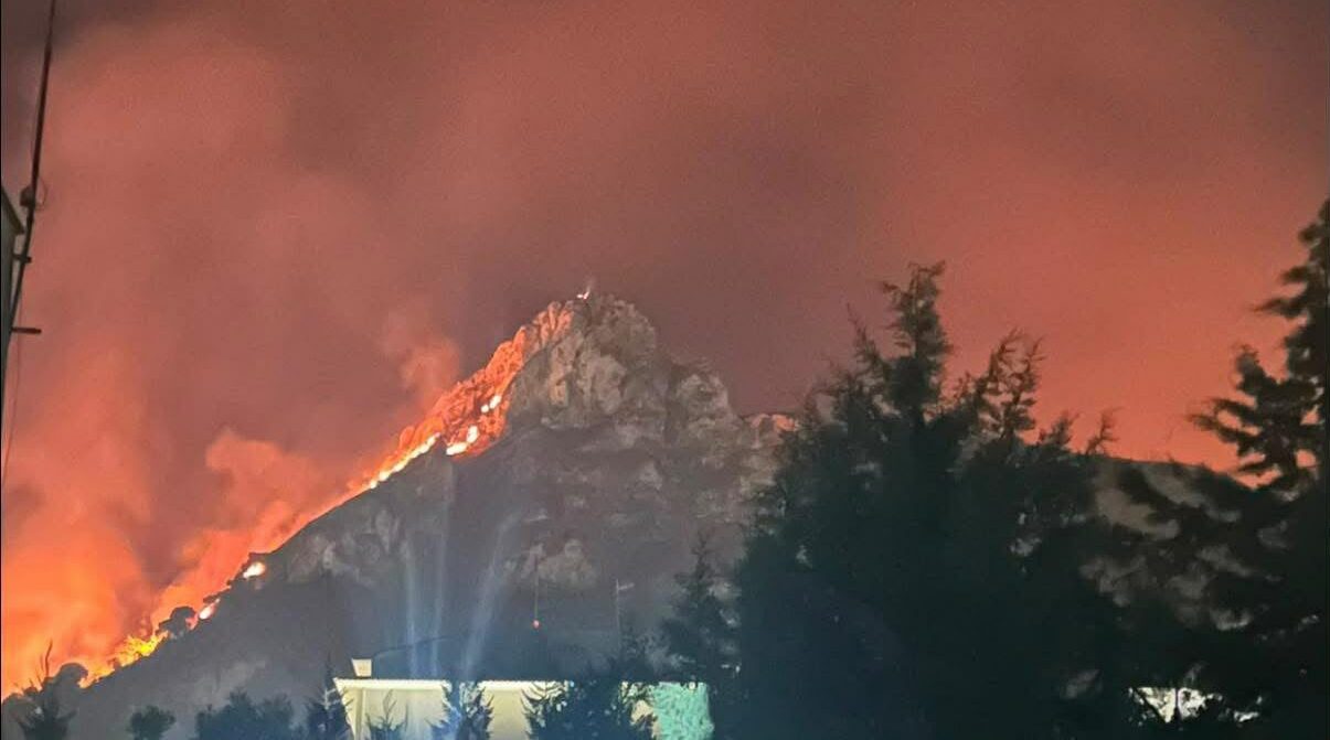 San Giuseppe Jato, incendio domato, evacuate 50&hellip;