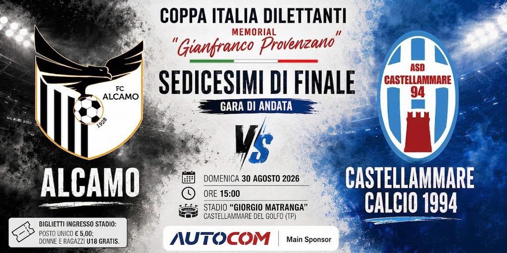 L’Alcamo 1928 debutta nei sedicesimi: domenica la&hellip;