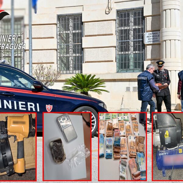 Comiso, spaccio e ricettazione: arrestato 43enne