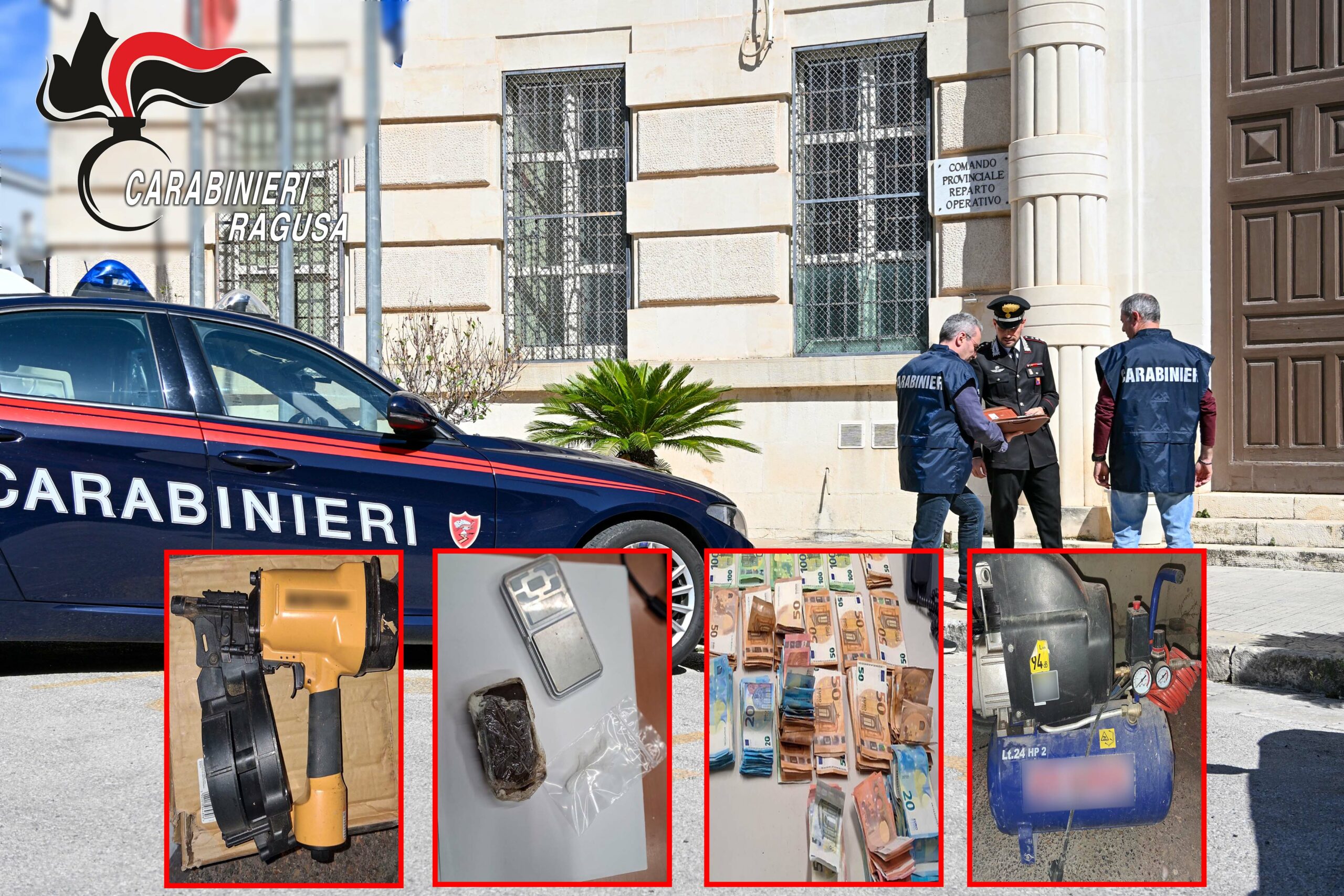 Comiso, spaccio e ricettazione: arrestato 43enne