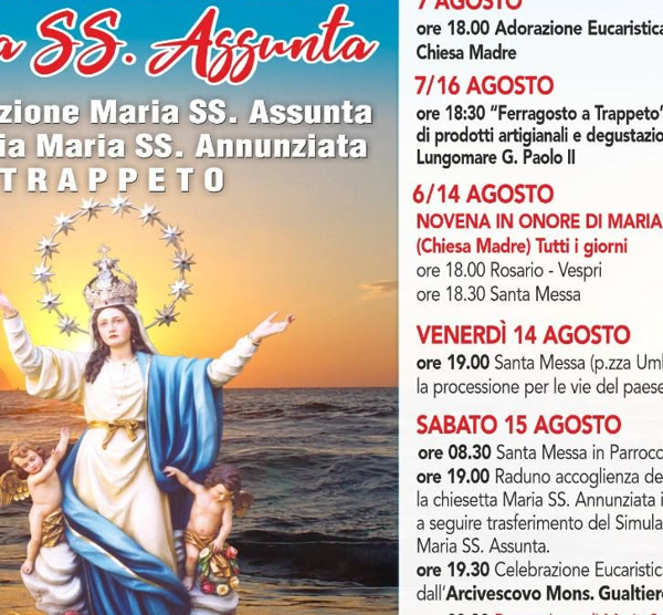 Trappeto, al via i festeggiamenti in onore&hellip;