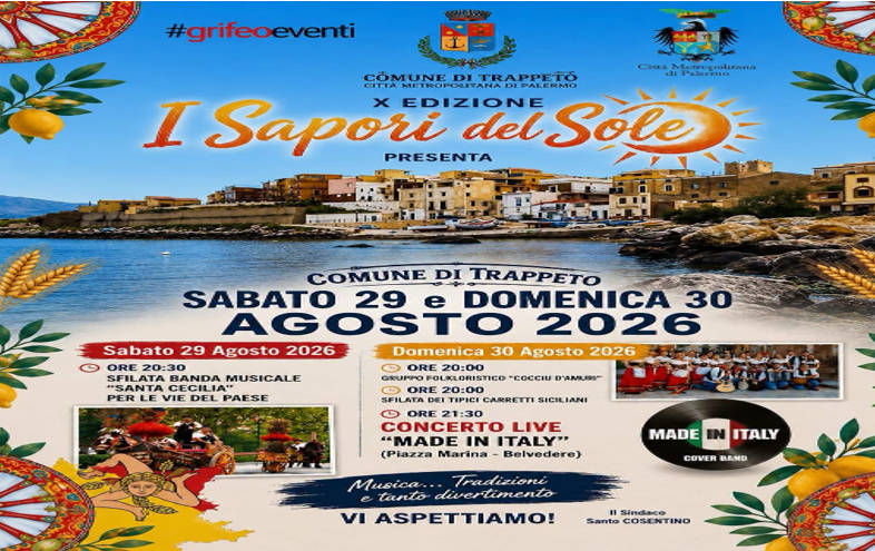 Trappeto celebra la X Edizione di “I&hellip;