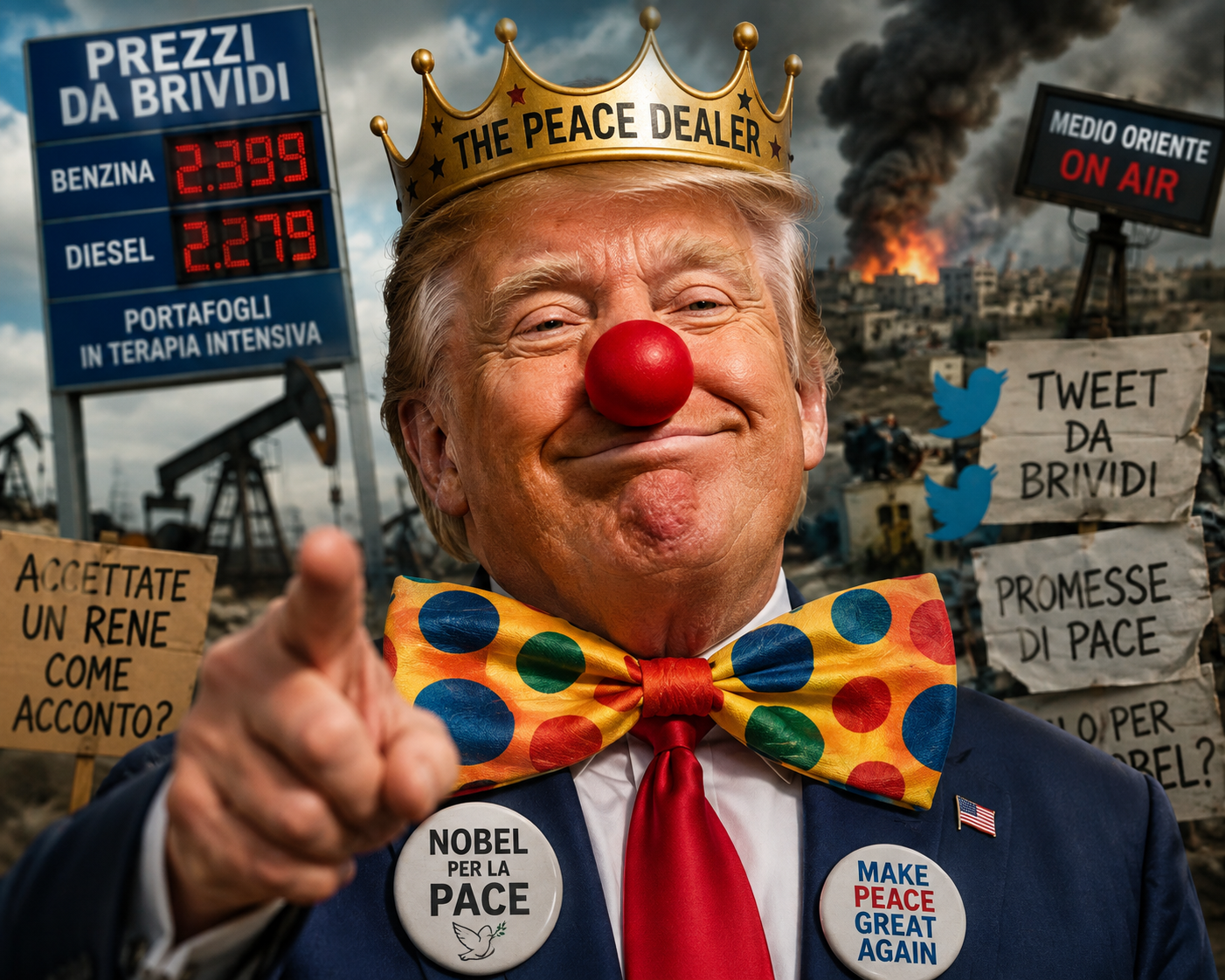 Trump: un saltimbanco alla Casa Bianca