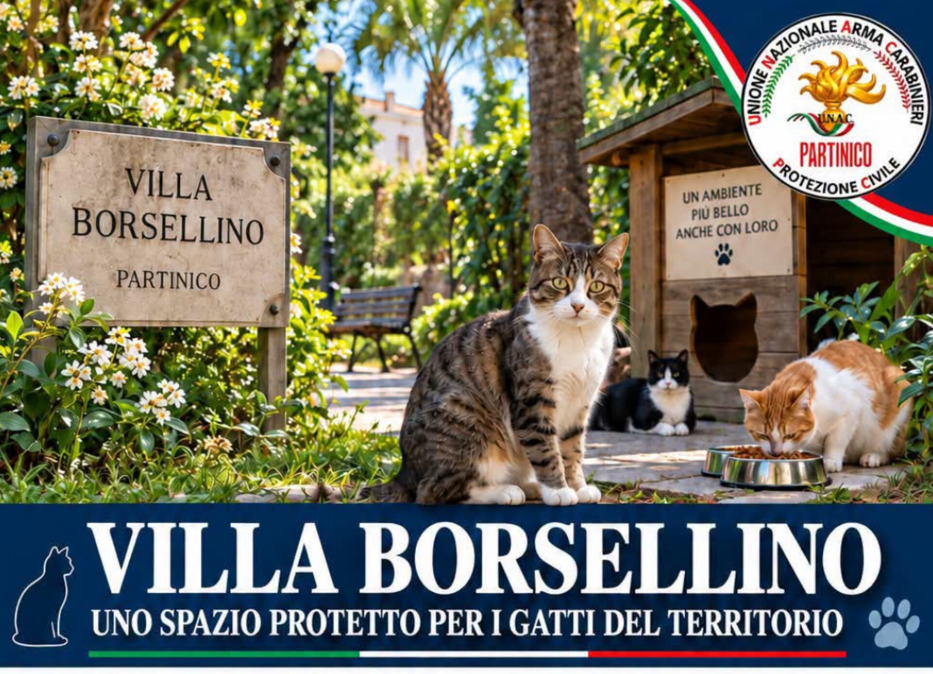 Partinico, 🐾 a Villa Borsellino nasce un’area&hellip;