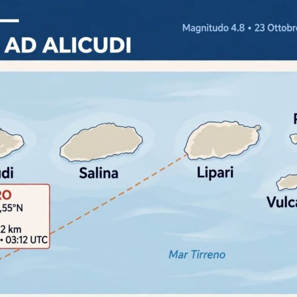 Forte scossa di terremoto nel Tirreno Meridionale:&hellip;