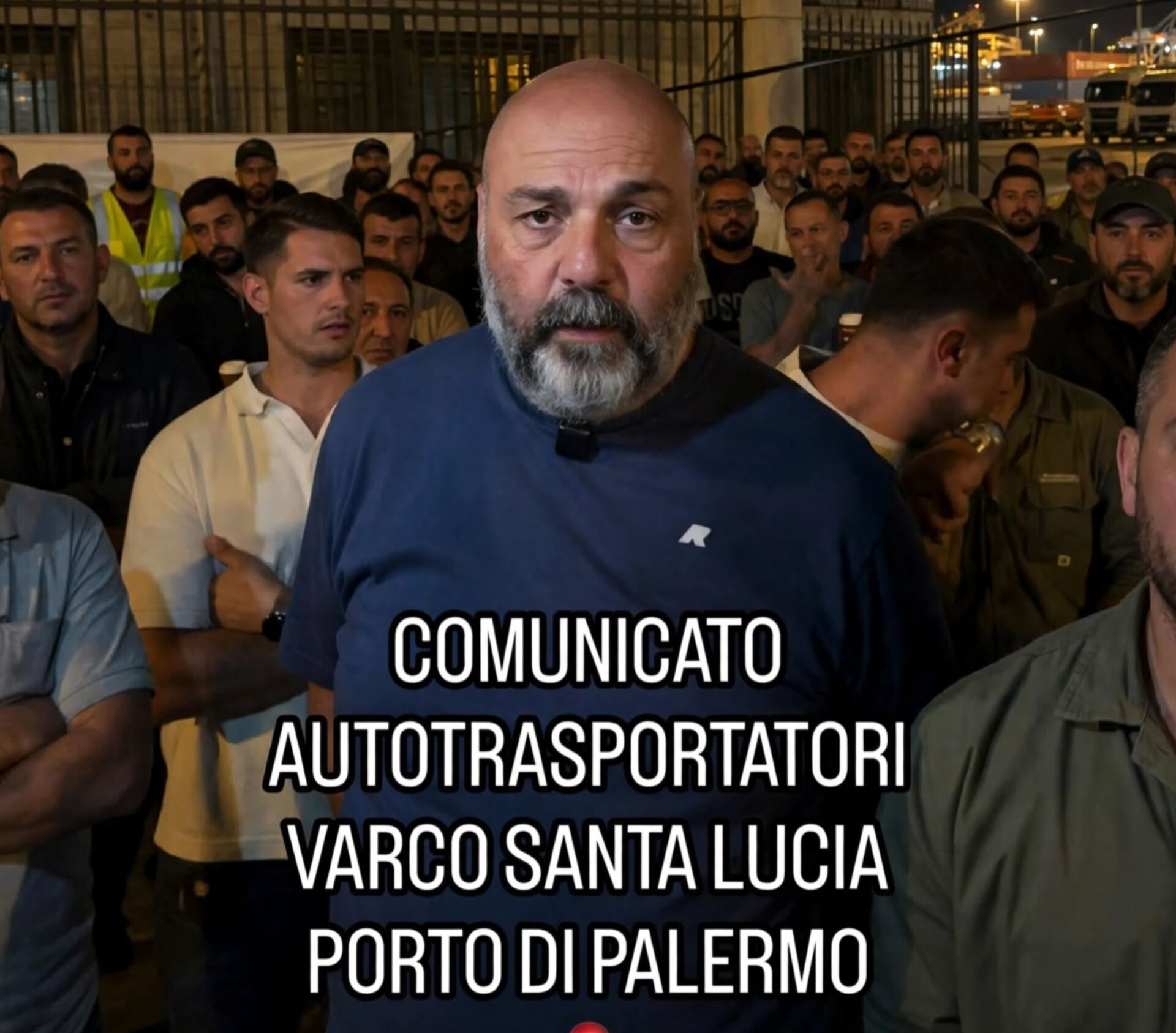 Palermo: Autotrasportatori in protesta al varco Santa&hellip;