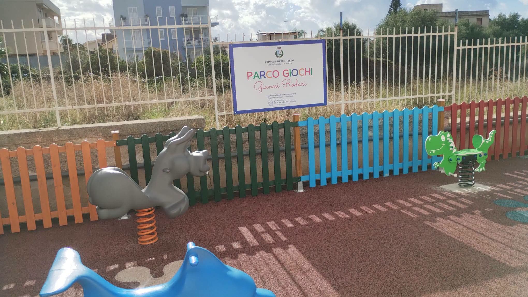 Terrasini, un parco giochi rinnovato per i&hellip;