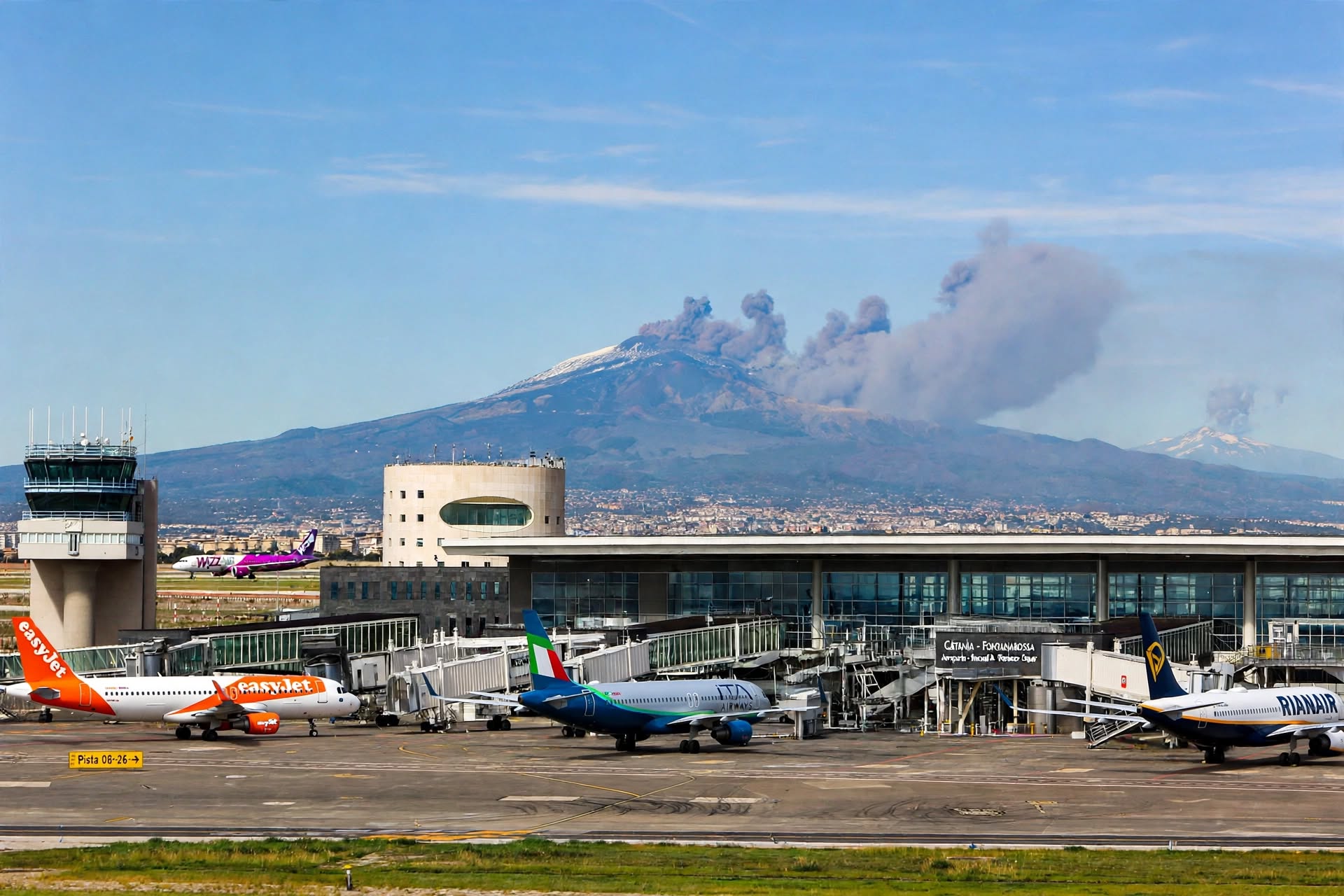 Etna, l’allerta per l’aviazione passa a rosso&hellip;