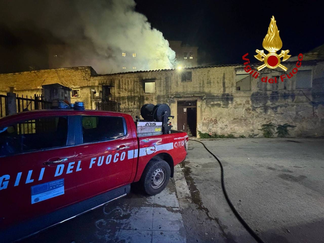 Palermo, incendio nella notte in via Colomba,&hellip;