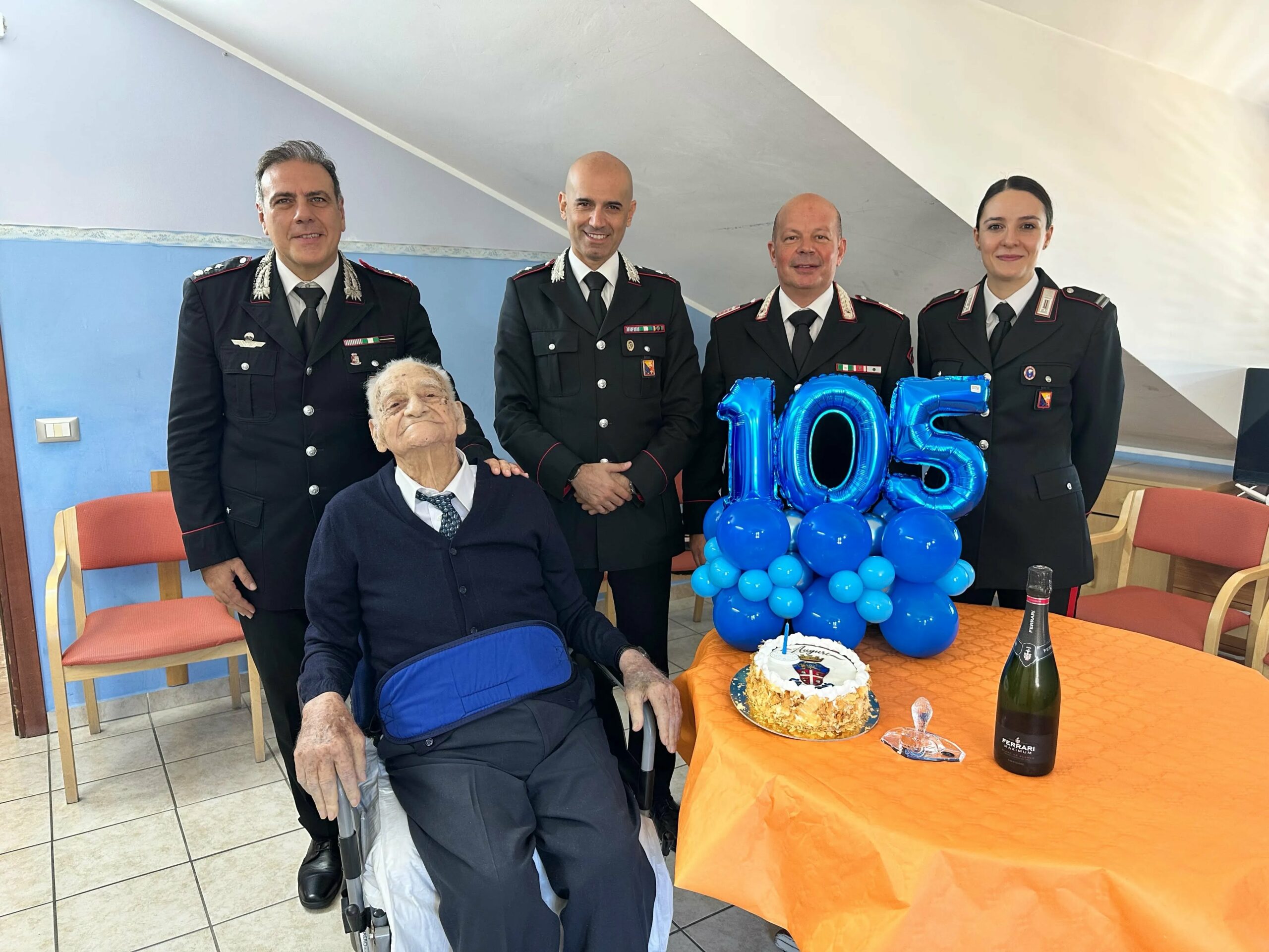Compie 105 anni l’Appuntato Antonino Mazzone: fece&hellip;