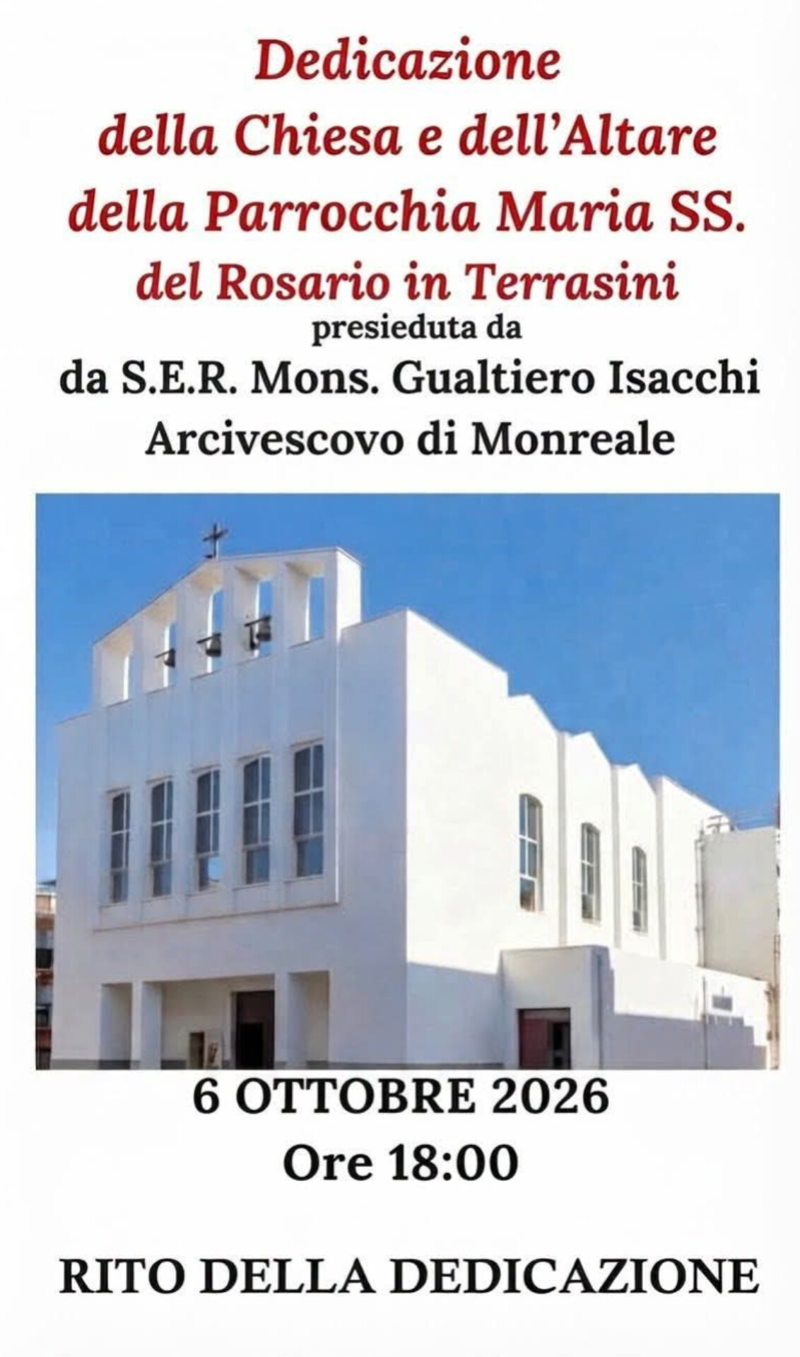Terrasini in festa: riapre la Chiesa di&hellip;